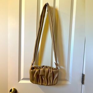 Camel/Tan Bag with strap-OS